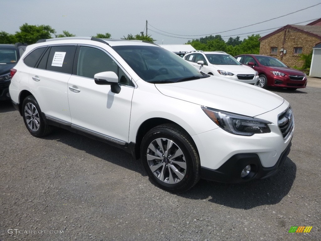 Crystal White Pearl Subaru Outback