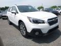 Crystal White Pearl 2018 Subaru Outback 2.5i Touring