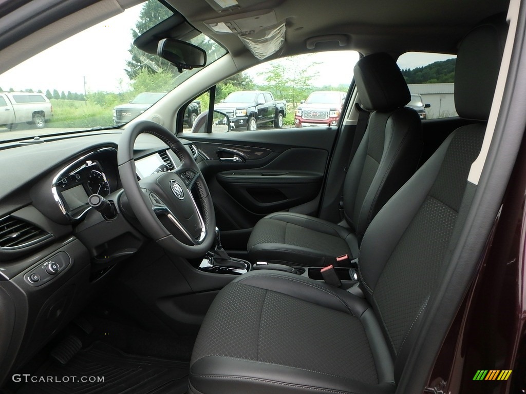 2018 Encore Preferred AWD - Black Cherry Metallic / Ebony photo #11