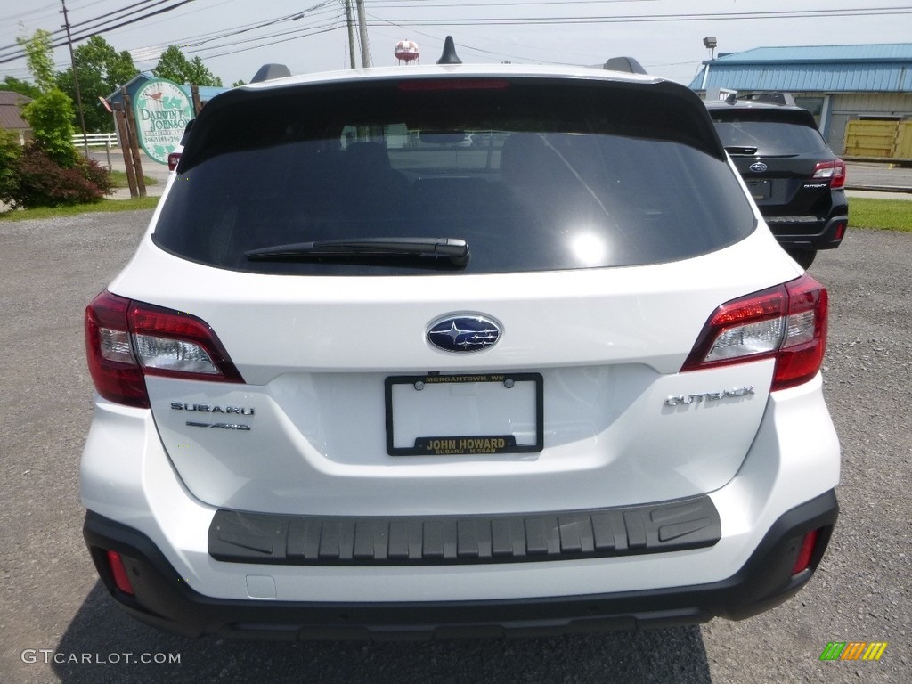 2018 Outback 2.5i Touring - Crystal White Pearl / Java Brown photo #5