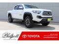 2017 Super White Toyota Tacoma SR5 Double Cab 4x4  photo #1