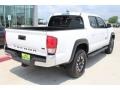 2017 Super White Toyota Tacoma SR5 Double Cab 4x4  photo #8