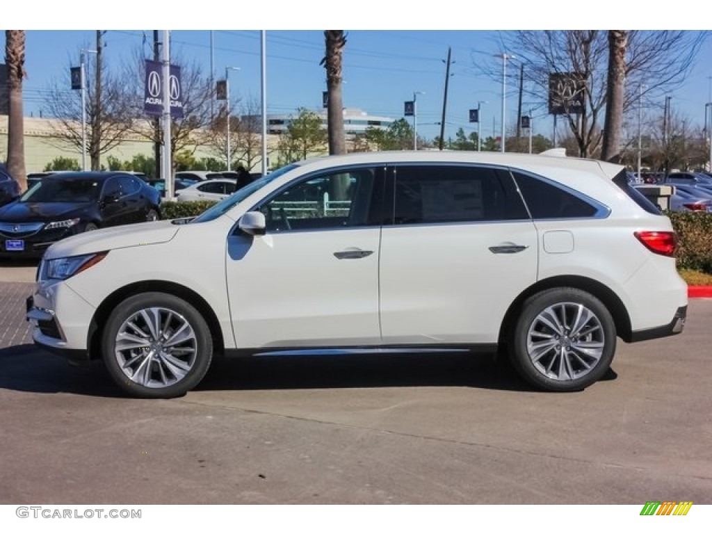 2018 MDX Technology SH-AWD - White Diamond Pearl / Espresso photo #4