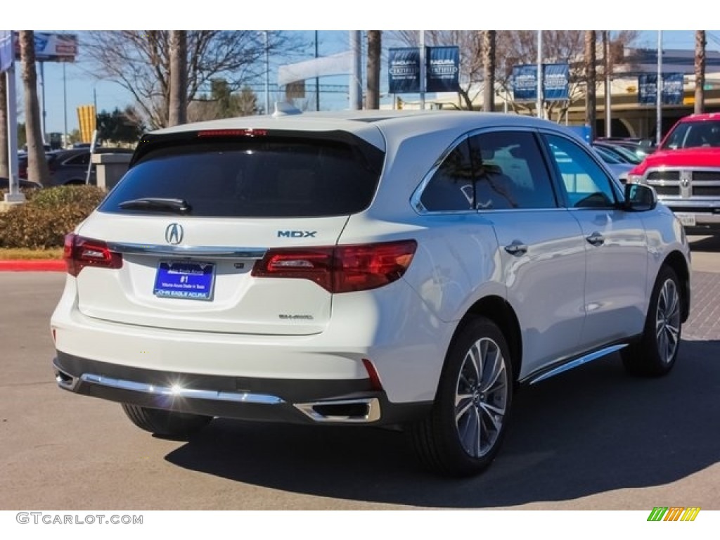 2018 MDX Technology SH-AWD - White Diamond Pearl / Espresso photo #7