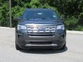 2018 Magnetic Metallic Ford Explorer XLT  photo #2