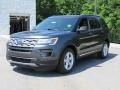 2018 Magnetic Metallic Ford Explorer XLT  photo #3