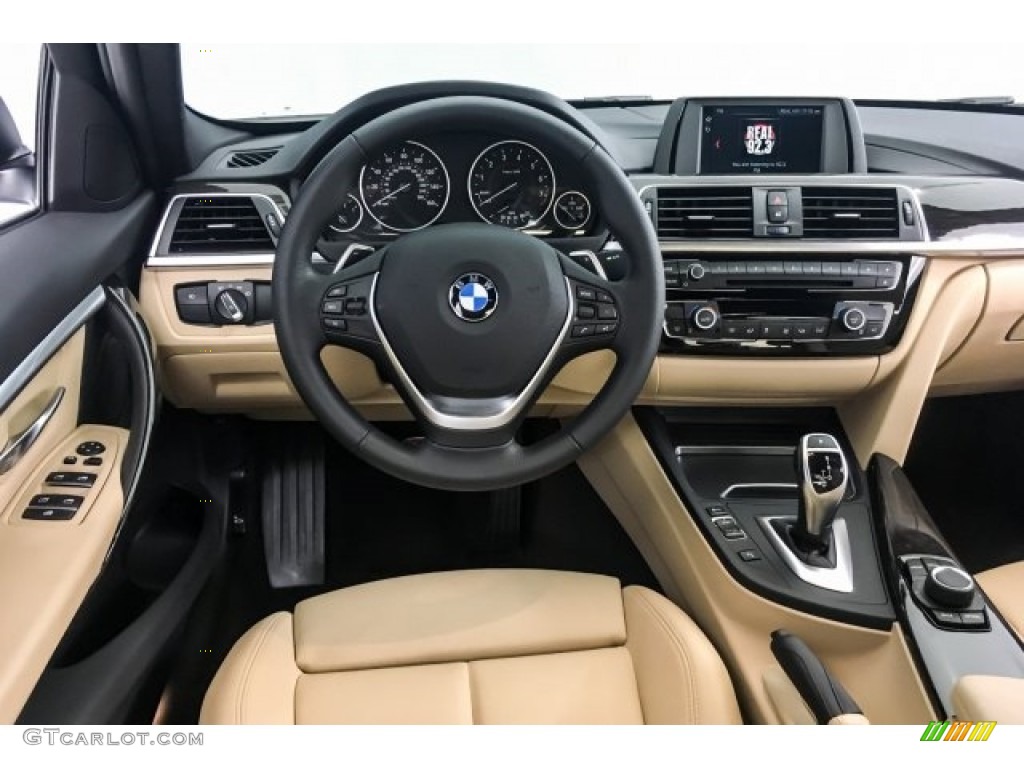 2018 3 Series 330i Sedan - Alpine White / Venetian Beige photo #4