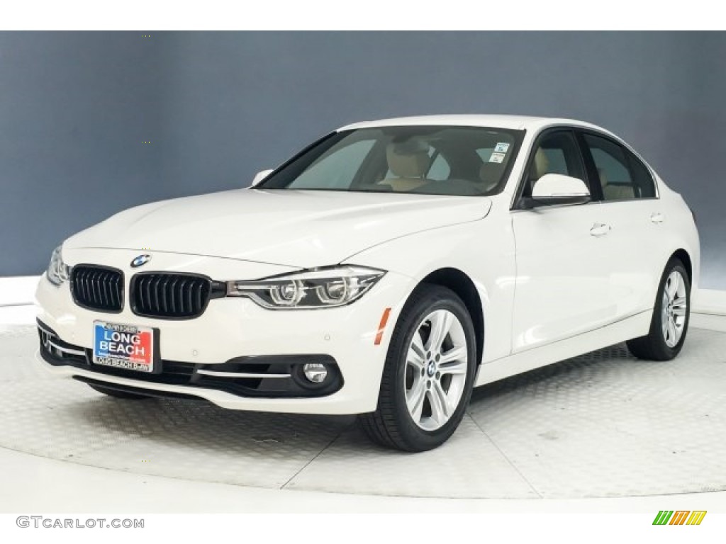 2018 3 Series 330i Sedan - Alpine White / Venetian Beige photo #13