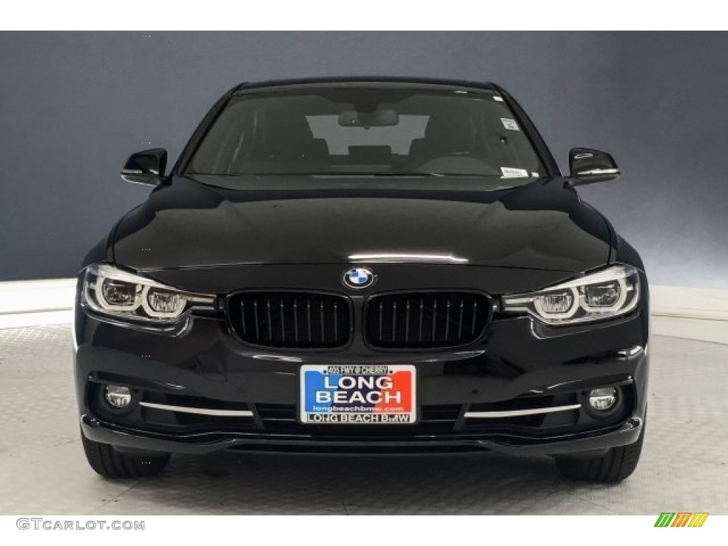 2018 3 Series 330i Sedan - Jet Black / Black photo #2