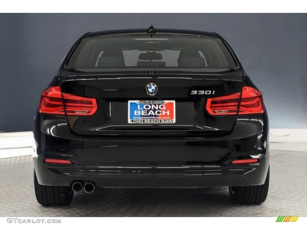 2018 3 Series 330i Sedan - Jet Black / Black photo #3
