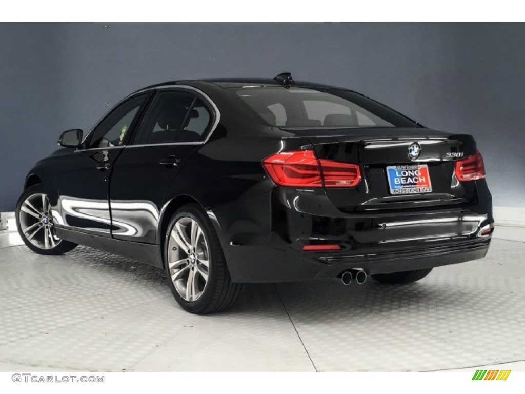 2018 3 Series 330i Sedan - Jet Black / Black photo #10