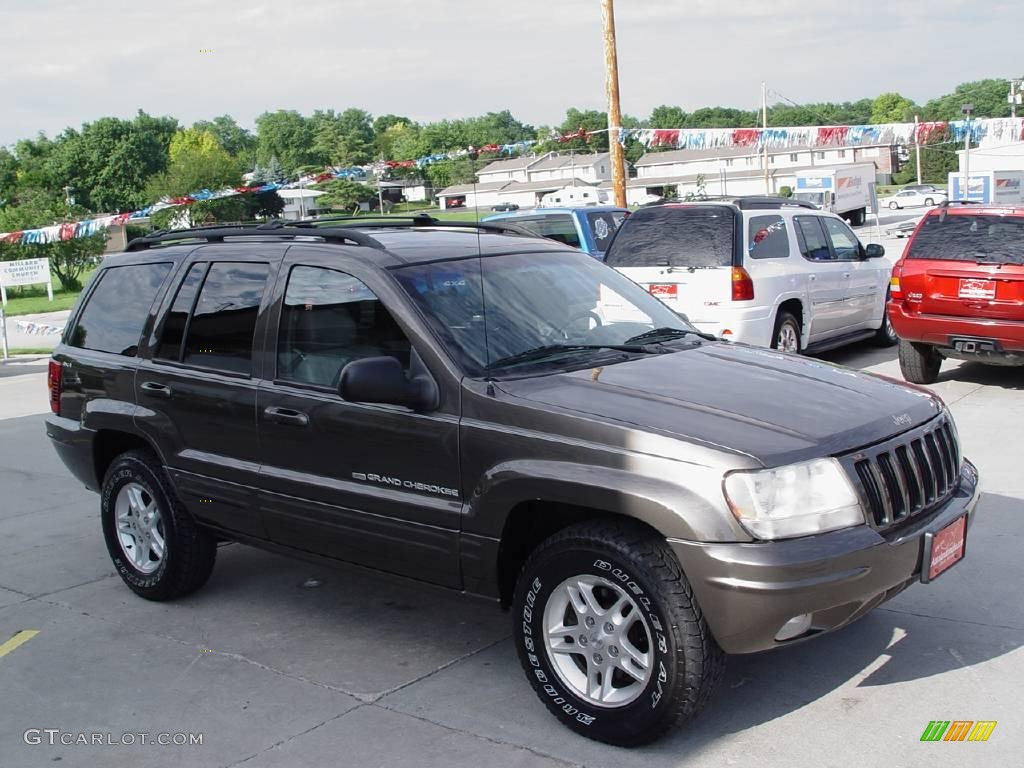 2000 Grand Cherokee Limited 4x4 - Taupe Frost Metallic / Taupe photo #2