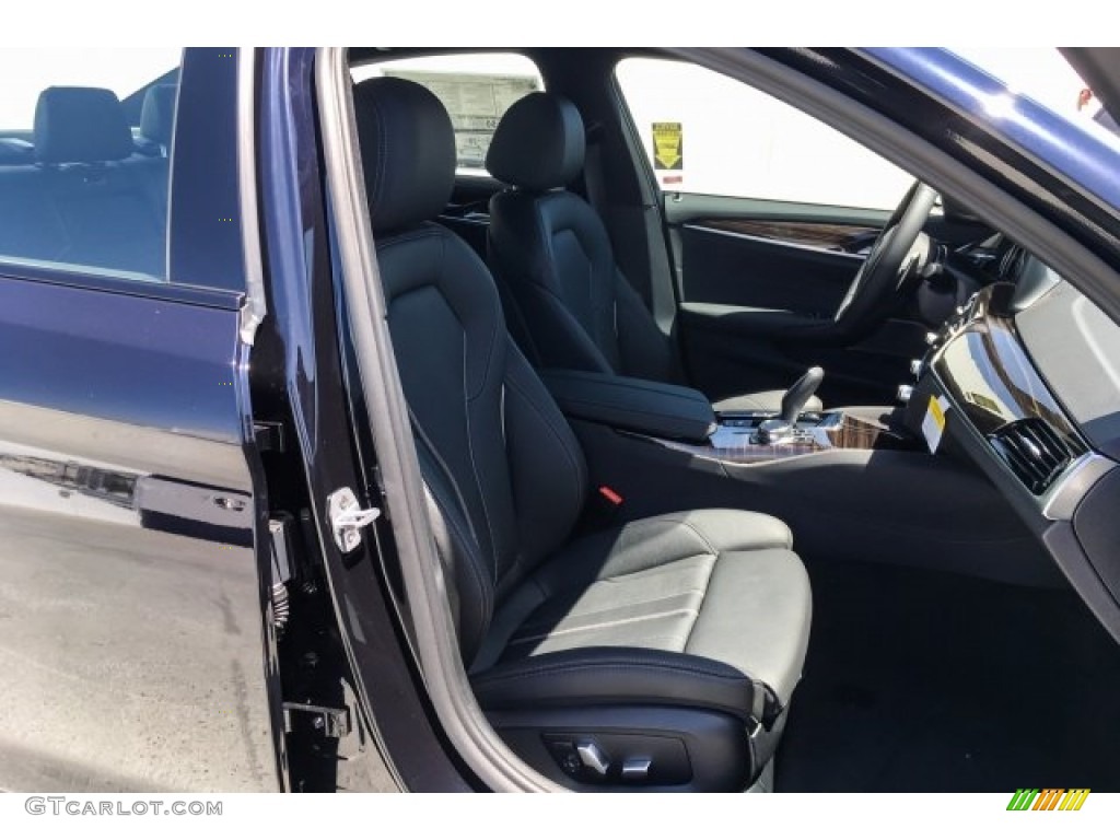 2018 5 Series 530e iPerfomance Sedan - Carbon Black Metallic / Black photo #2