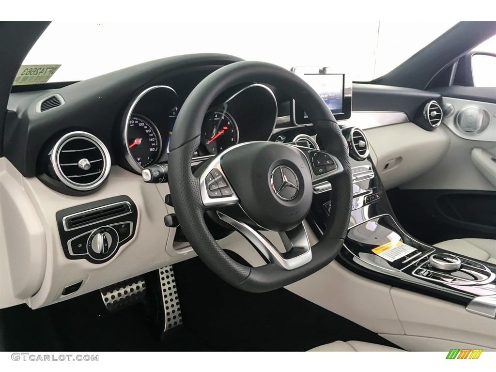 2018 C 300 Coupe - Lunar Blue Metallic / Crystal Grey/Black photo #5