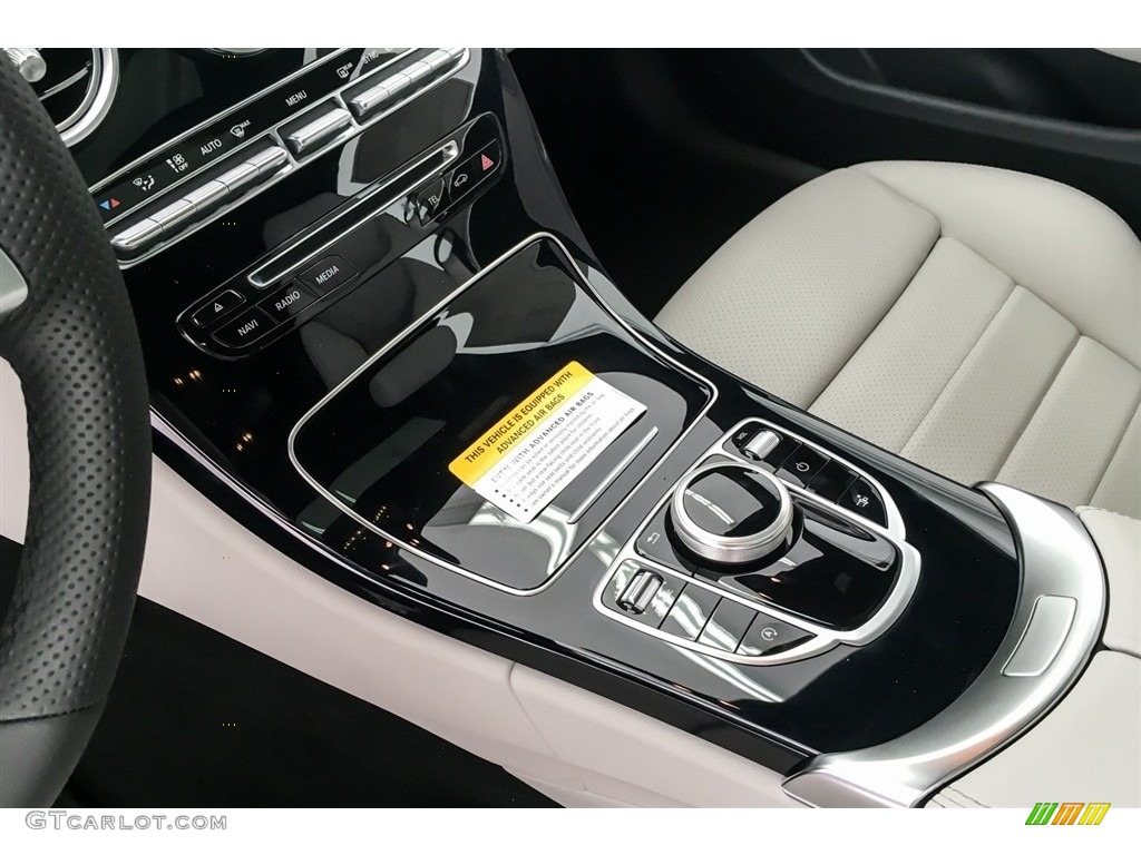 2018 C 300 Coupe - Lunar Blue Metallic / Crystal Grey/Black photo #7