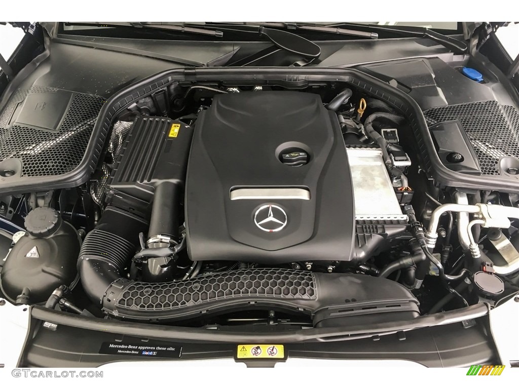 2018 C 300 Coupe - Lunar Blue Metallic / Crystal Grey/Black photo #8