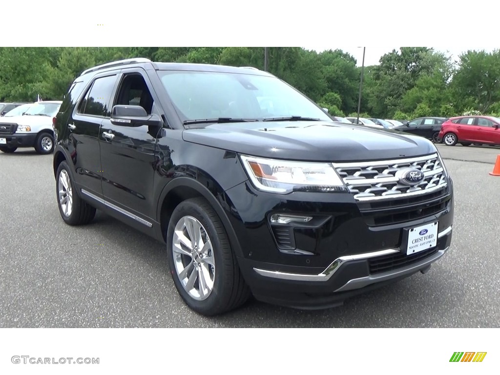 2018 Explorer Limited 4WD - Shadow Black / Ebony Black photo #1