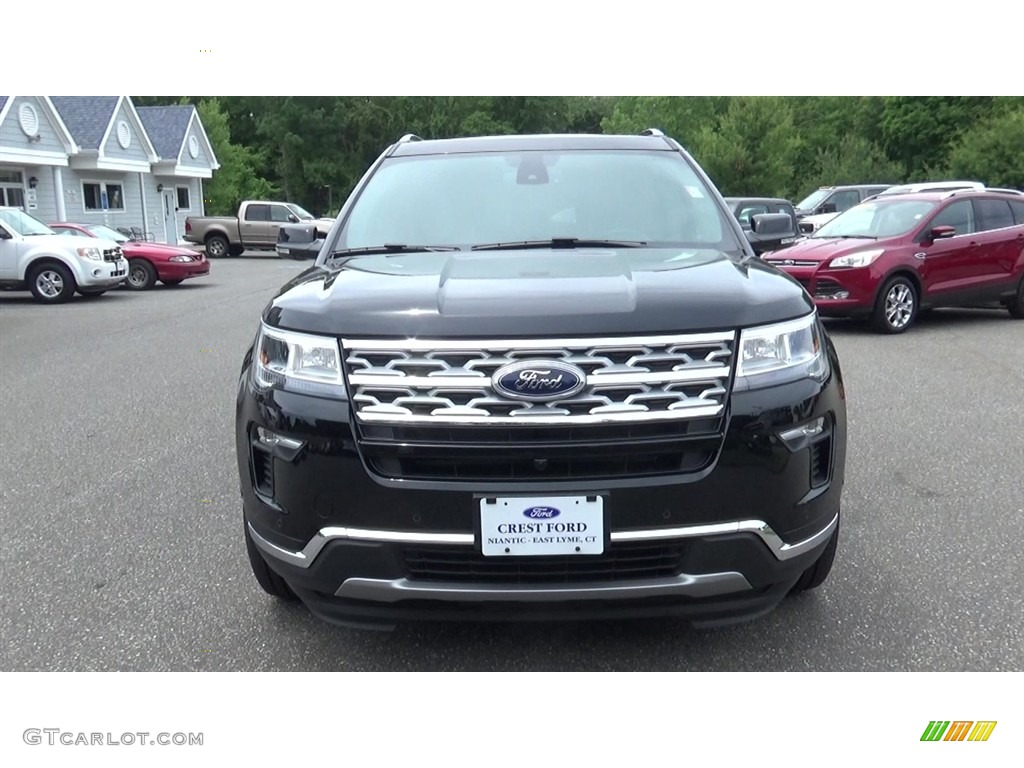 2018 Explorer Limited 4WD - Shadow Black / Ebony Black photo #2