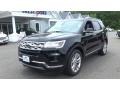 2018 Shadow Black Ford Explorer Limited 4WD  photo #3