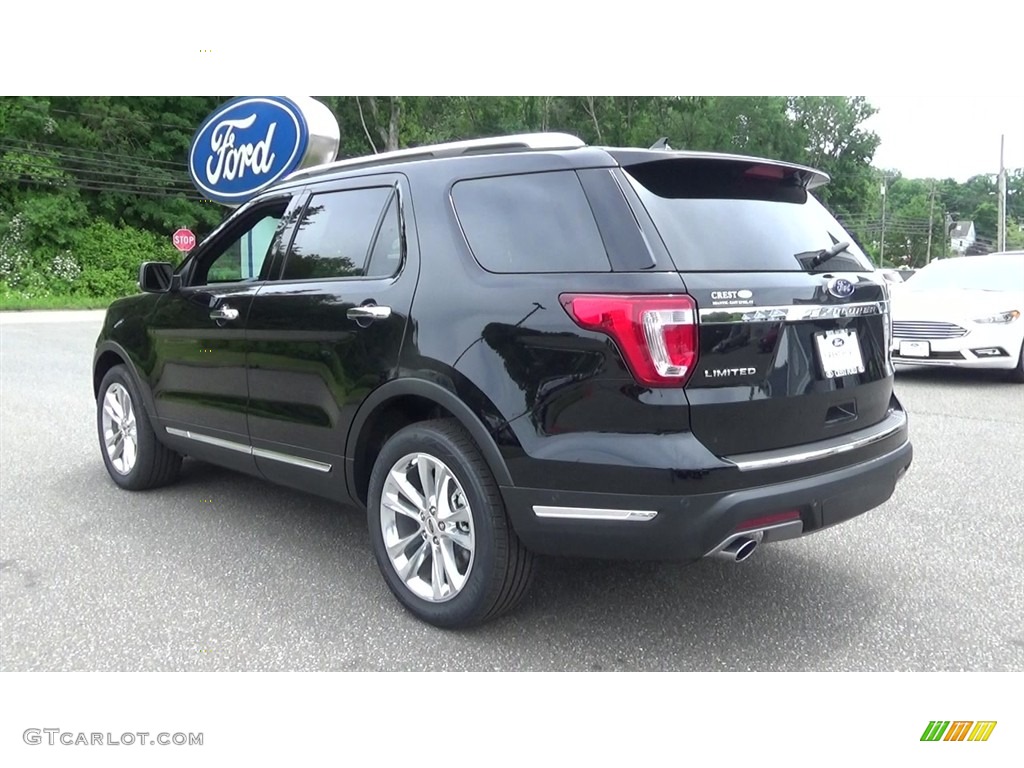 2018 Explorer Limited 4WD - Shadow Black / Ebony Black photo #5