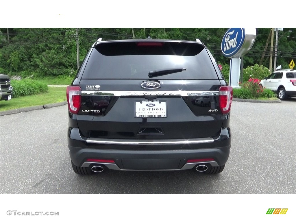 2018 Explorer Limited 4WD - Shadow Black / Ebony Black photo #6