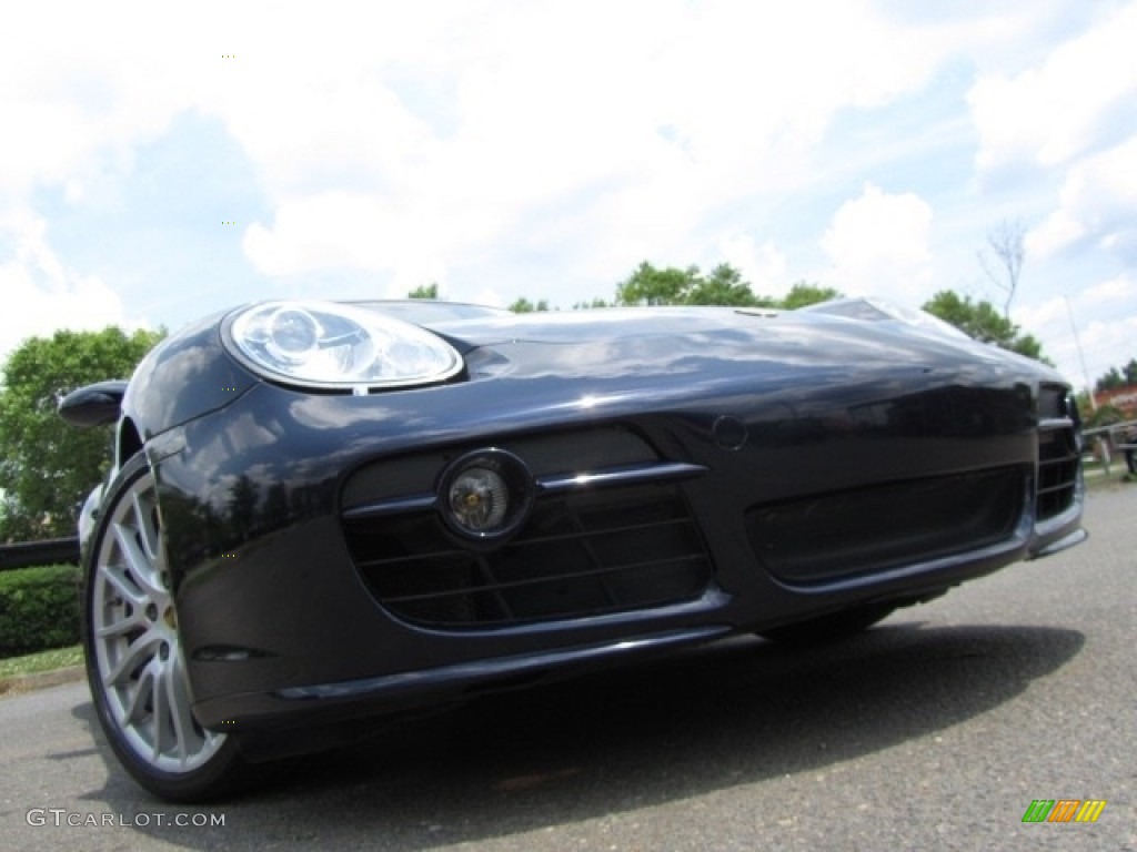 Midnight Blue Metallic Porsche Cayman