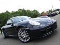 2007 Midnight Blue Metallic Porsche Cayman S  photo #2