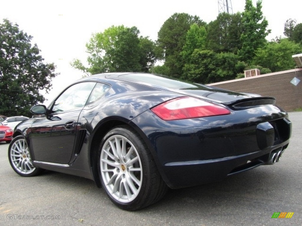 2007 Cayman S - Midnight Blue Metallic / Stone Grey photo #8