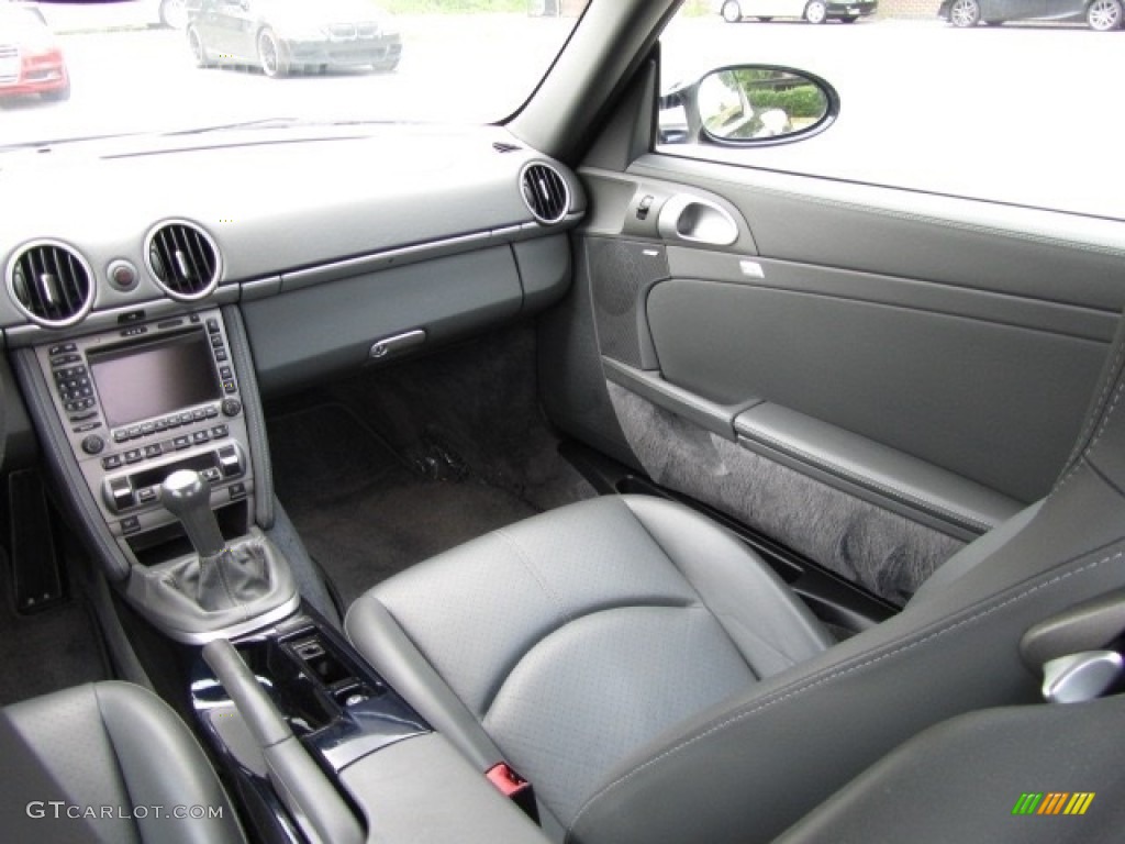 2007 Cayman S - Midnight Blue Metallic / Stone Grey photo #14