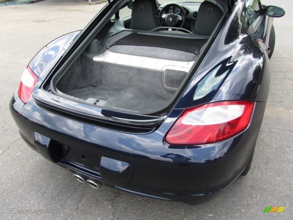 2007 Cayman S - Midnight Blue Metallic / Stone Grey photo #20