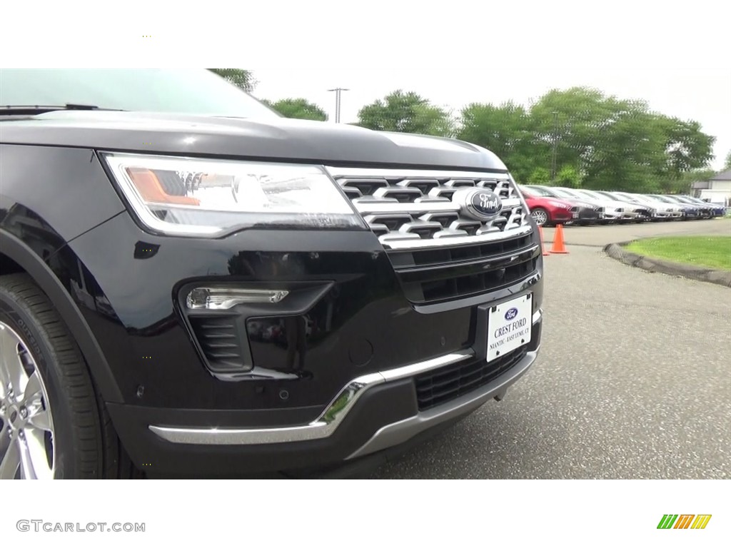 2018 Explorer Limited 4WD - Shadow Black / Ebony Black photo #28