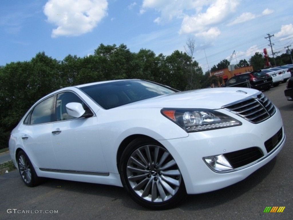 2014 Equus Ultimate - Casablanca White / Ivory photo #2
