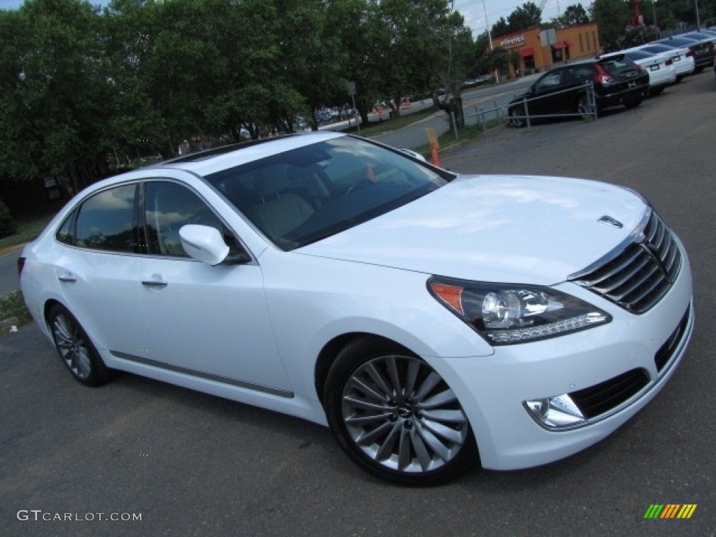 2014 Equus Ultimate - Casablanca White / Ivory photo #3