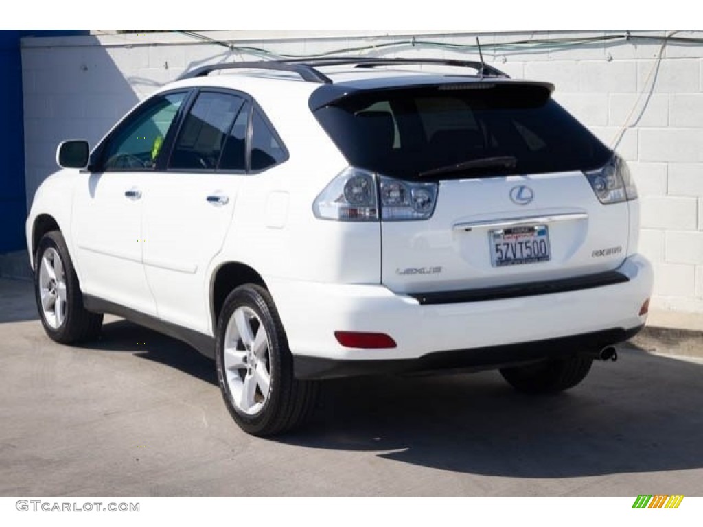 2008 RX 350 - Crystal White / Light Gray photo #2
