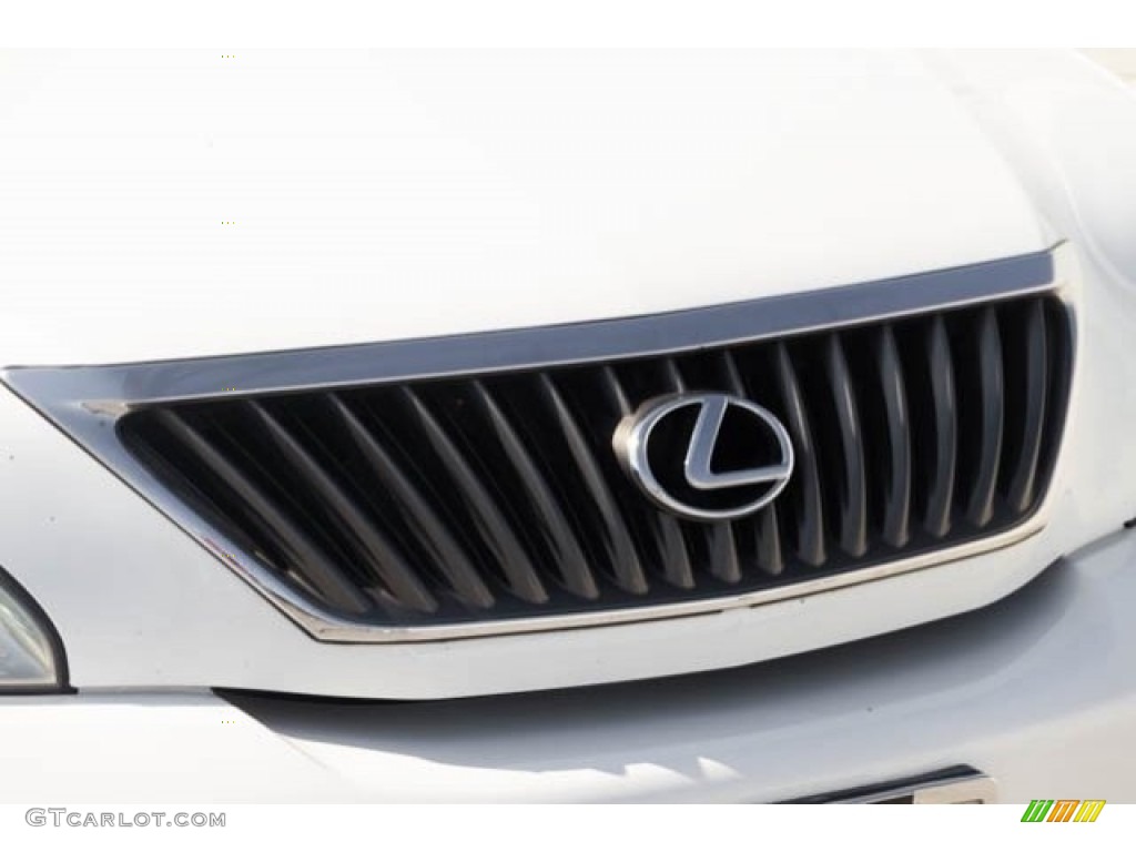 2008 RX 350 - Crystal White / Light Gray photo #8