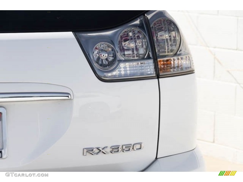 2008 RX 350 - Crystal White / Light Gray photo #12