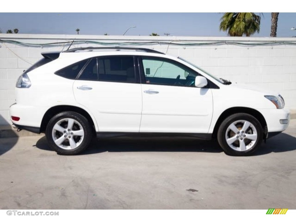 2008 RX 350 - Crystal White / Light Gray photo #13
