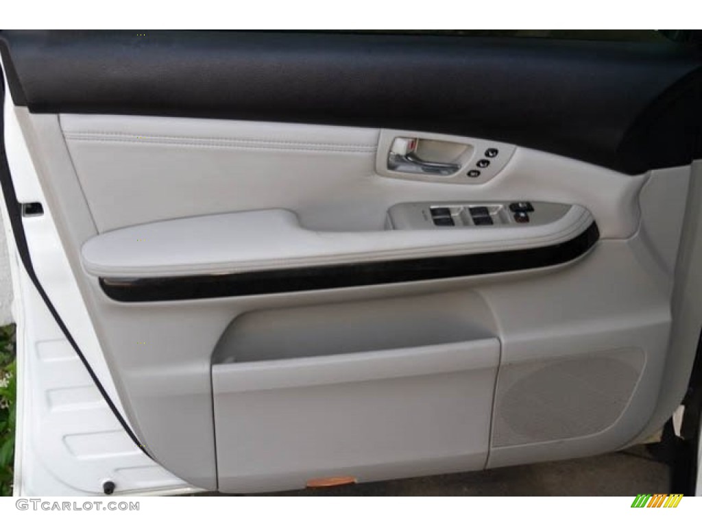2008 RX 350 - Crystal White / Light Gray photo #29