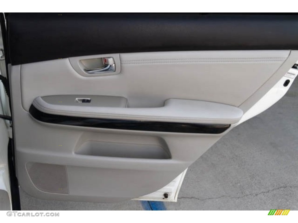 2008 RX 350 - Crystal White / Light Gray photo #32