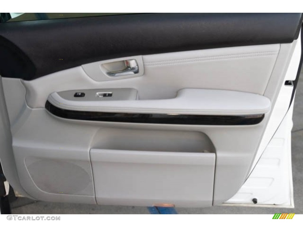 2008 RX 350 - Crystal White / Light Gray photo #33