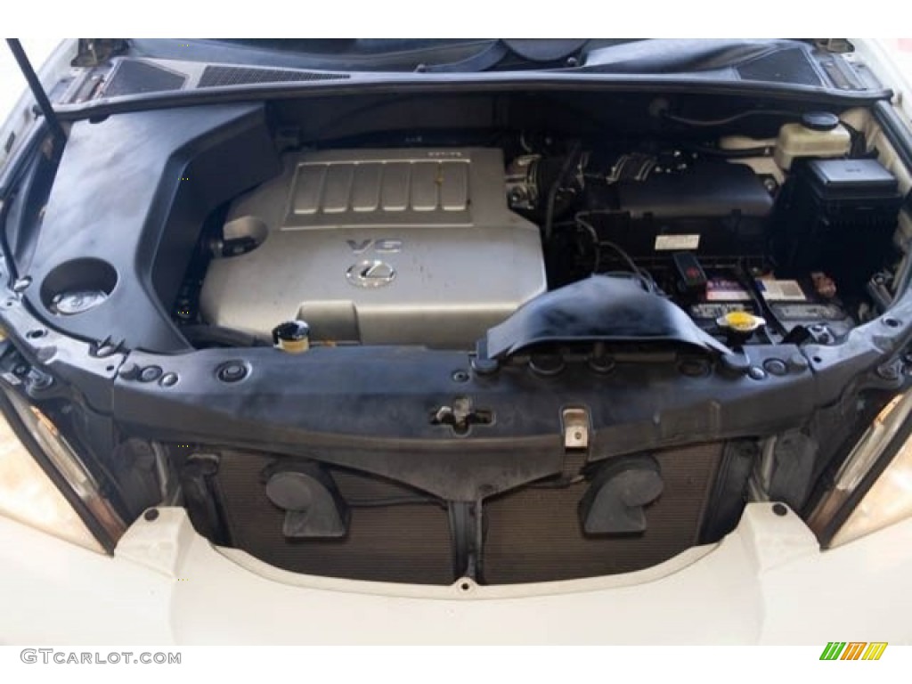 2008 RX 350 - Crystal White / Light Gray photo #34
