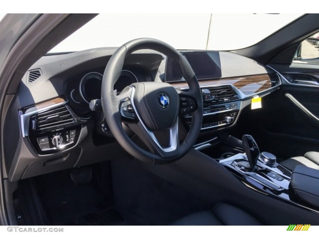 2018 5 Series 530i Sedan - Bluestone Metallic / Black photo #5