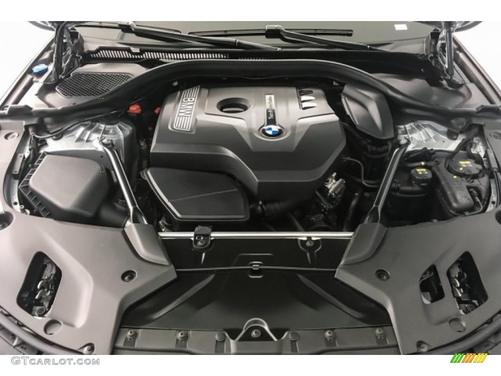 2018 5 Series 530i Sedan - Glacier Silver Metallic / Black photo #9