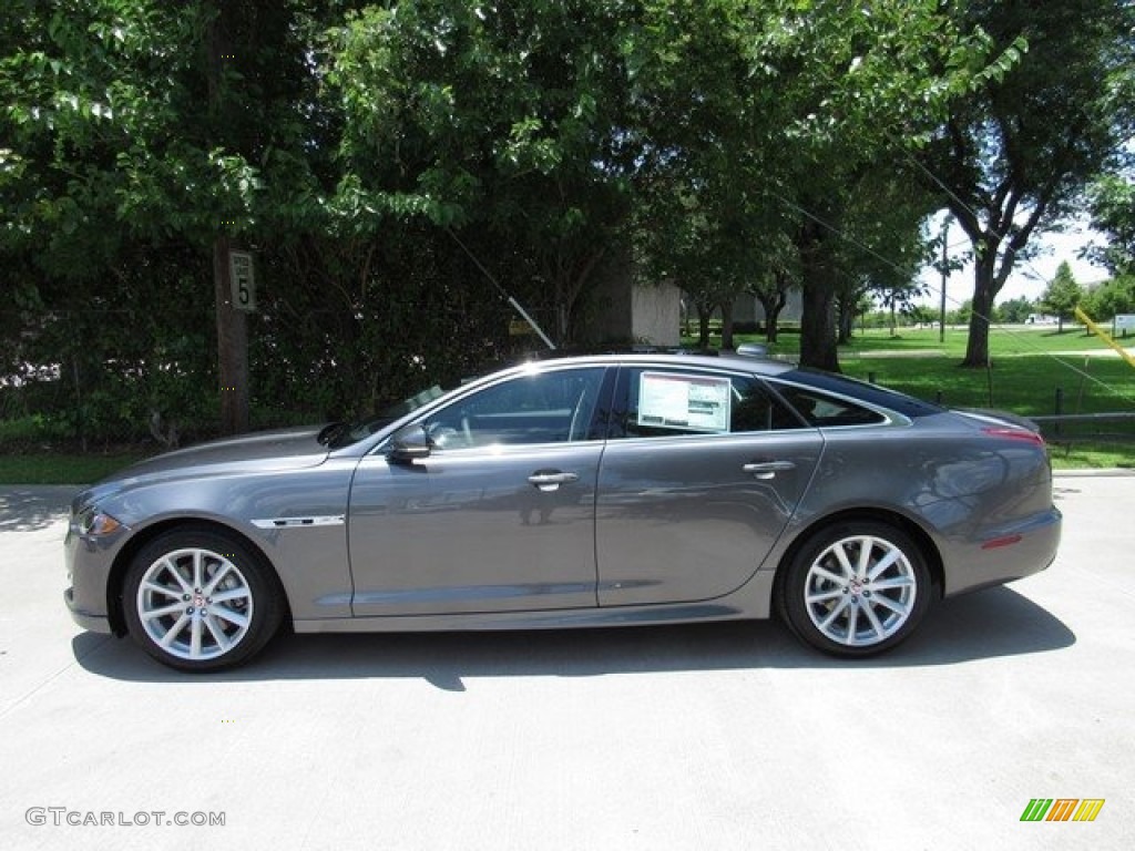 2018 XJ R-Sport - Corris Grey Metallic / Ebony photo #11