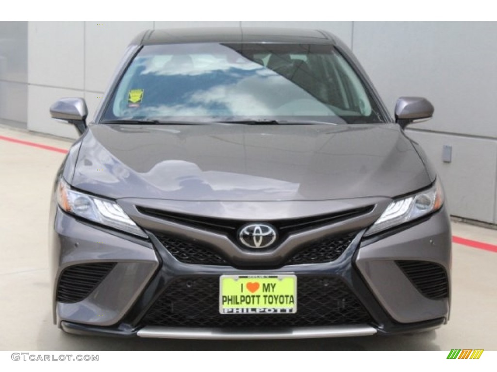 2018 Camry XSE V6 - Predawn Gray Mica / Black photo #2