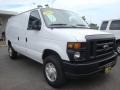 2008 Oxford White Ford E Series Van E250 Super Duty Cargo  photo #3