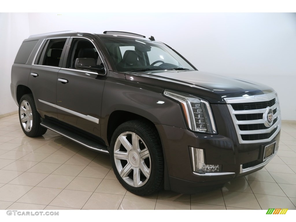 2015 Escalade Luxury 4WD - Dark Granite Metallic / Jet Black photo #1