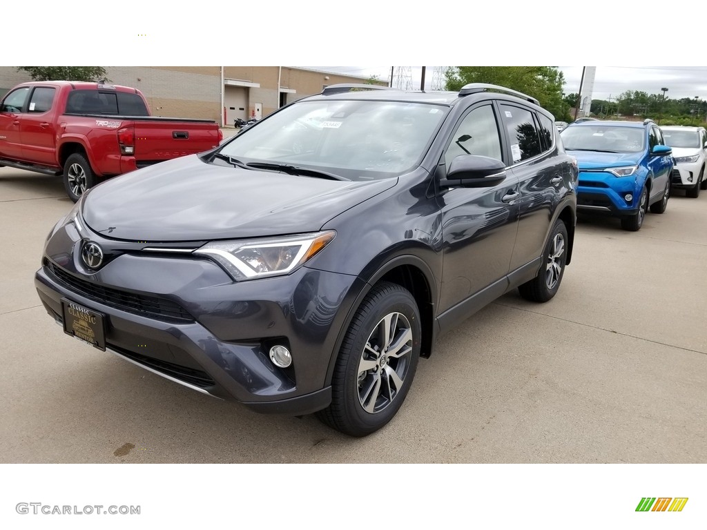 2018 RAV4 XLE - Magnetic Gray Metallic / Ash photo #1