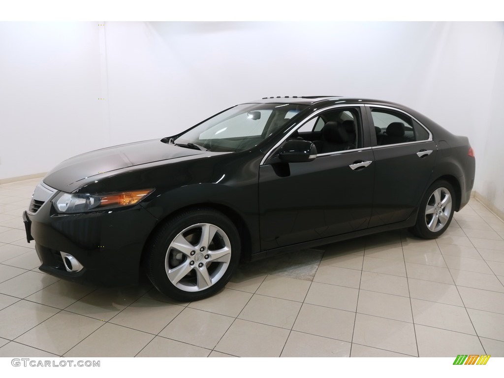2012 TSX Technology Sedan - Crystal Black Pearl / Ebony photo #3