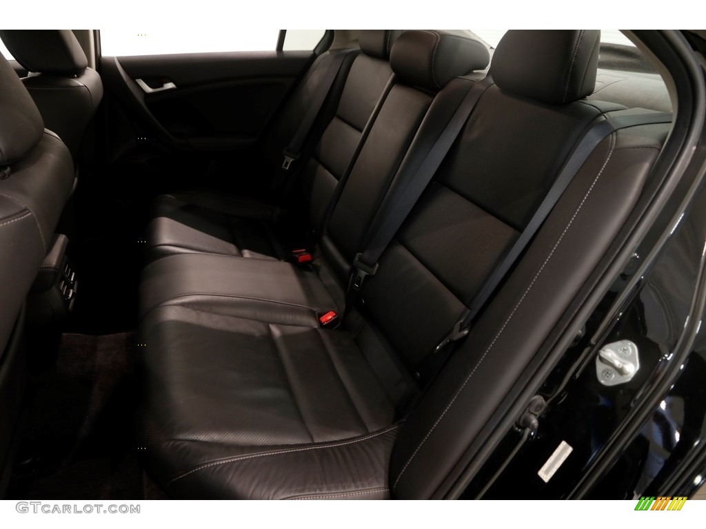 2012 TSX Technology Sedan - Crystal Black Pearl / Ebony photo #21